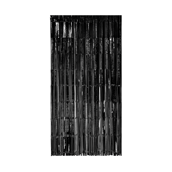 Feest Gordijn 1m x 2m Zwart