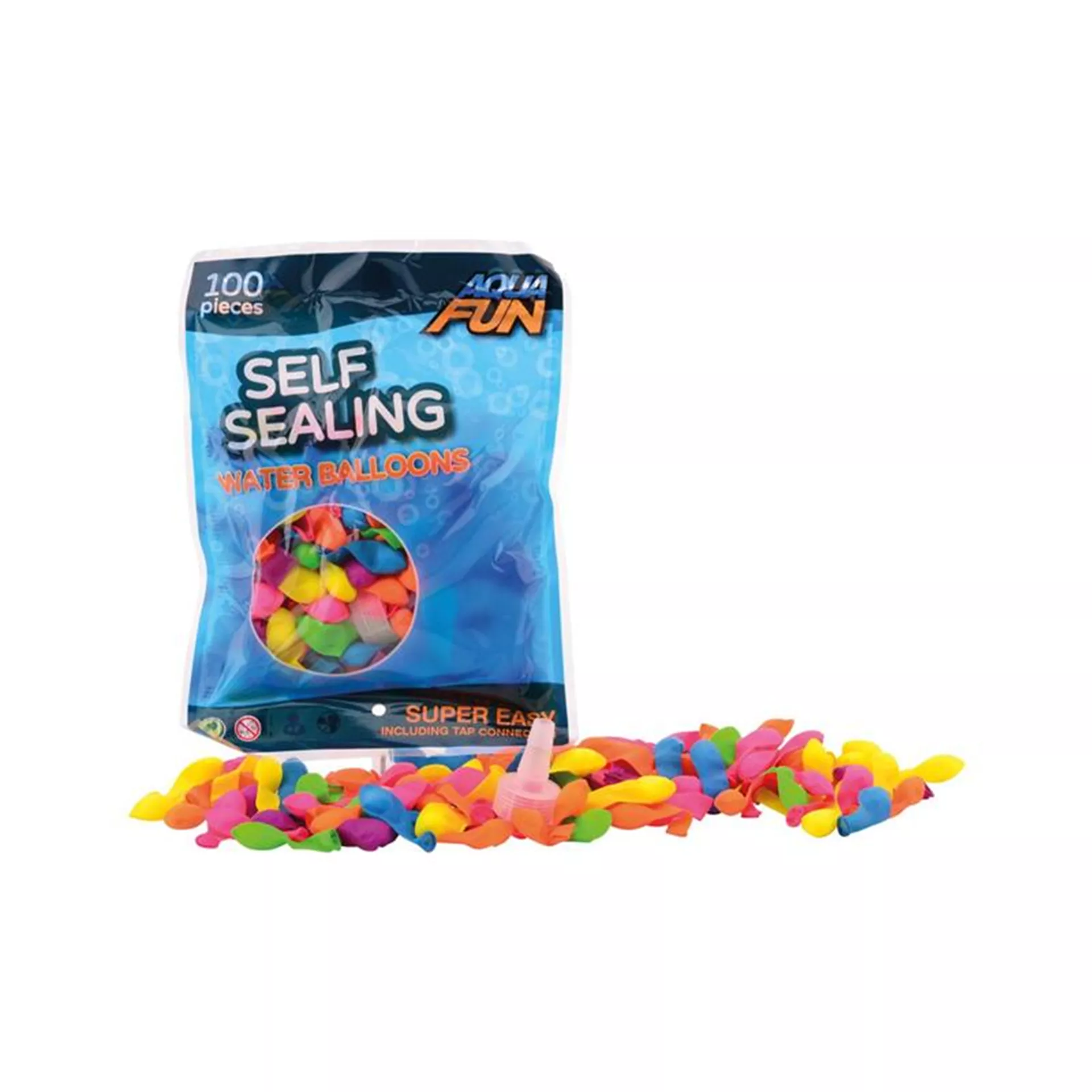 Aqua Fun Zelfsluitende Waterbommen, 100st