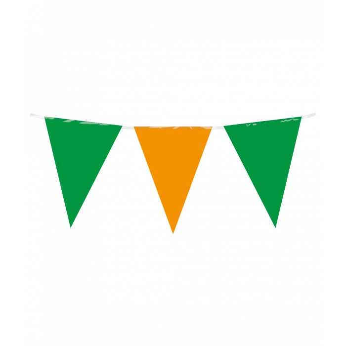 Slinger Vlaggenlijn 10 M - Groen / Oranje