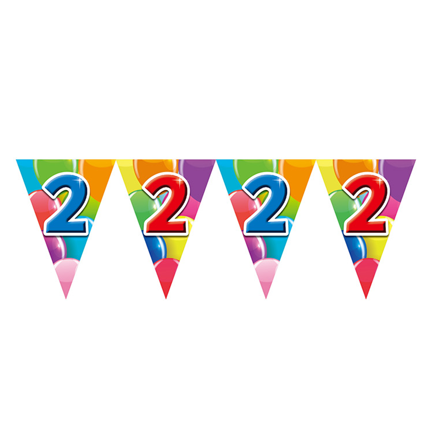 Vlaggenlijn 2 Jaar feest