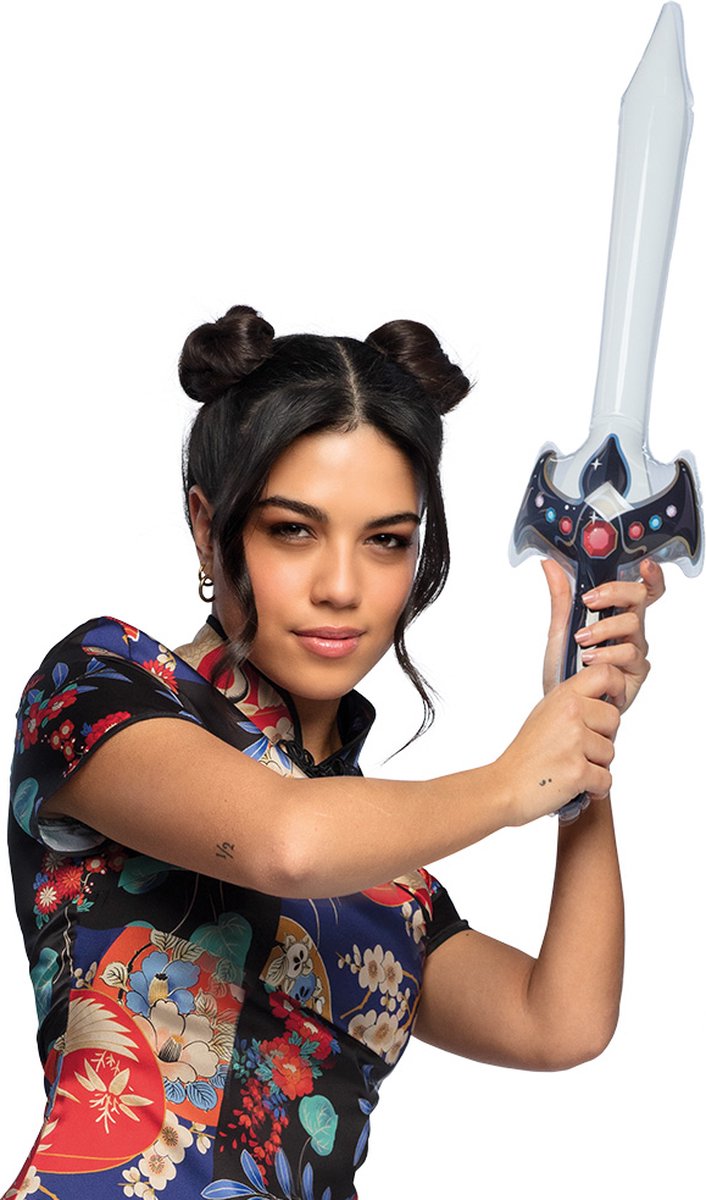 Opblaasbaar Ninja zwaard (70 cm)