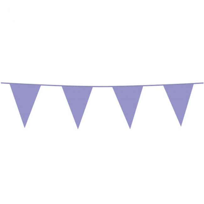 Slinger vlaggenlijn Lilac - 10 m