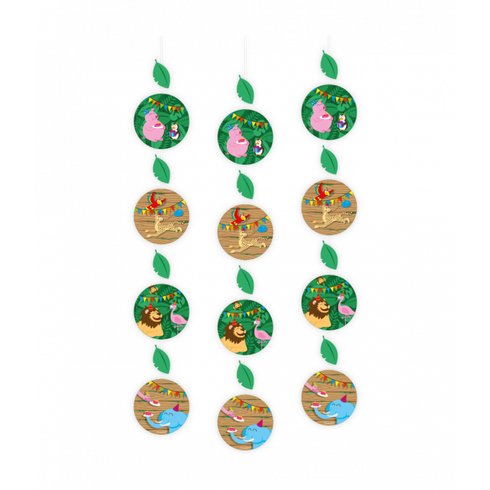 Hangdecoratie jungle dieren