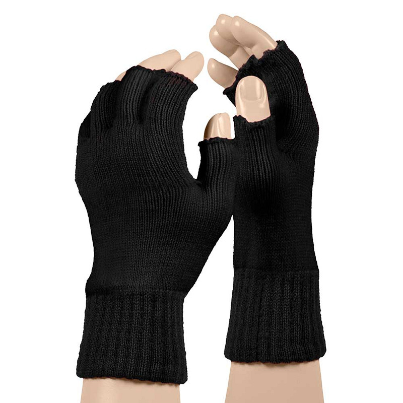 Party Vingerloze Handschoenen Zwart