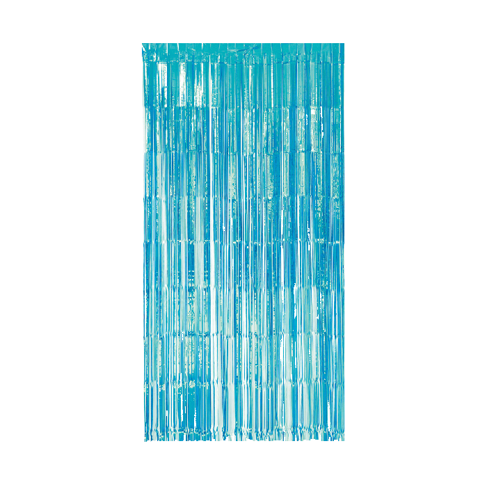 Feest Gordijn 1m x 2m Baby Blauw