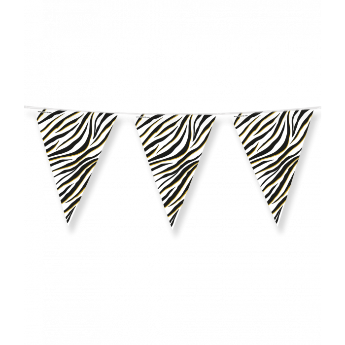 Vlaggenlijn Zebraprint