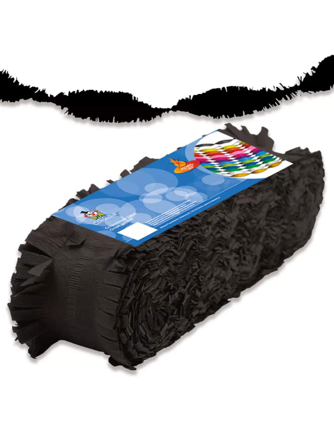 Crêpeslinger zwart BV