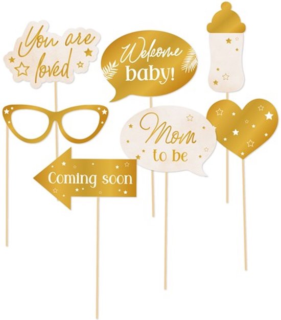 Babyshower Photobooth Props