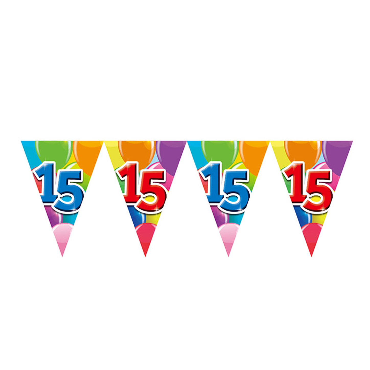 Vlaggenlijn 15 Jaar Feest