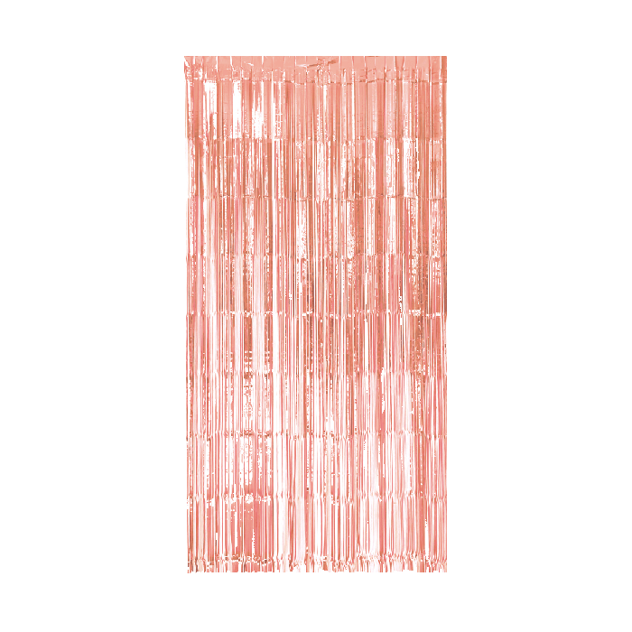 Feest Gordijn 1m x 2m  Rosé Goud