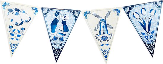 Vlaggenlijn Delftsblauw | Ik hou van Holland