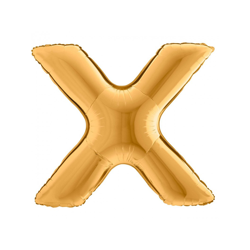 Folieballon letter X 100 cm