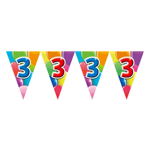 Vlaggenlijn 3 Jaar Feest