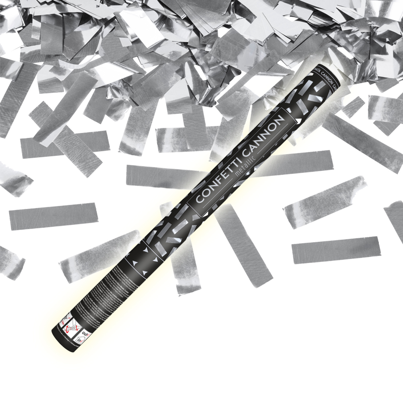 Partyshooter 60cm Zilver