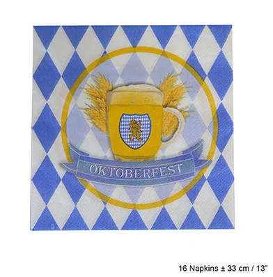 Servetten Oktoberfeest / Bierfeest