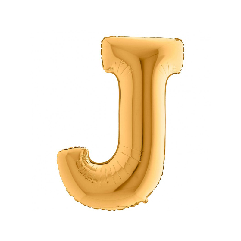 Folieballon letter J 100 cm