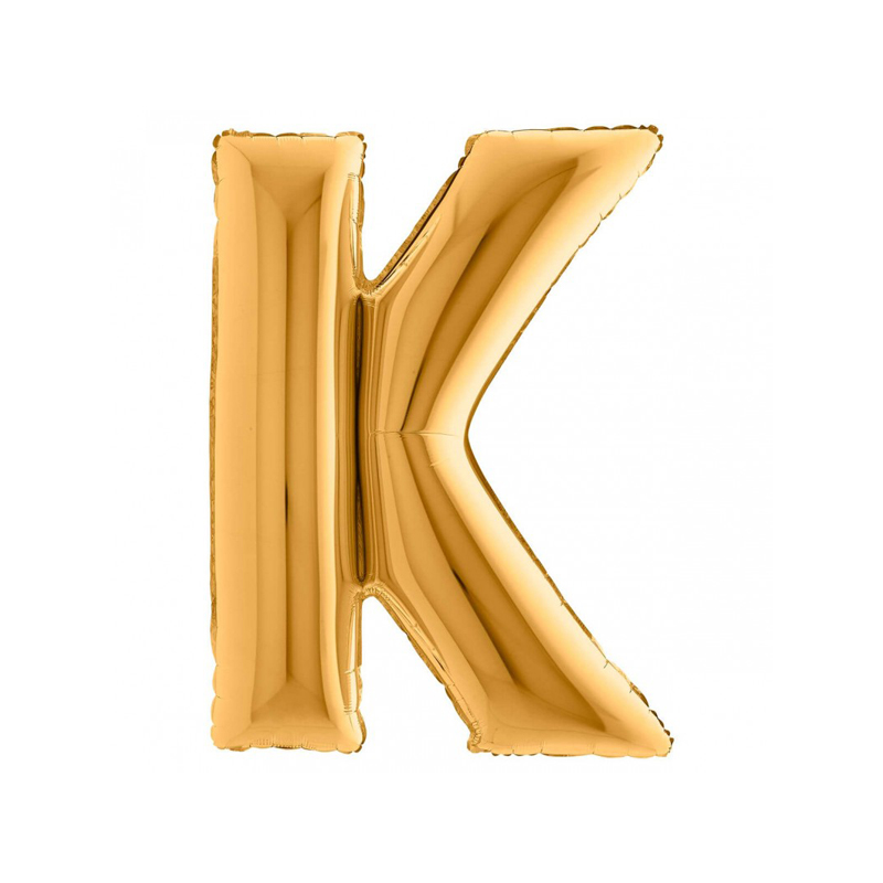 Folieballon letter K 100 cm