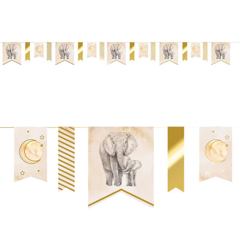 Slinger vaantjes - Baby safari Naturel