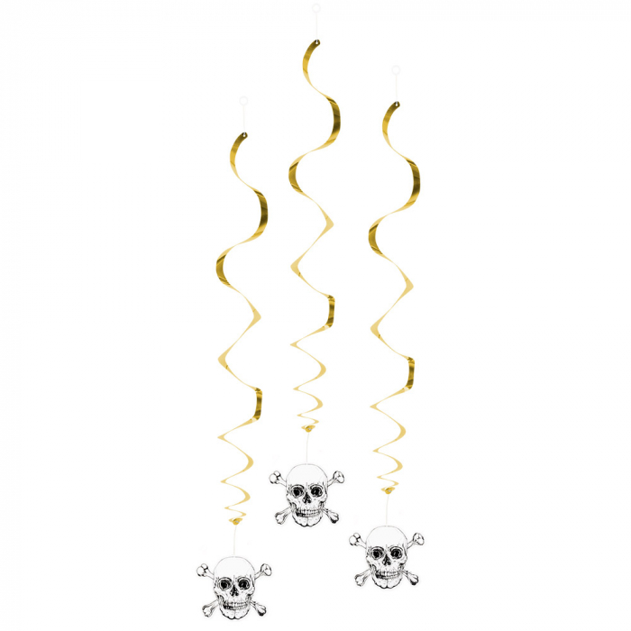 Hangdecoratie Piraat Spiralen