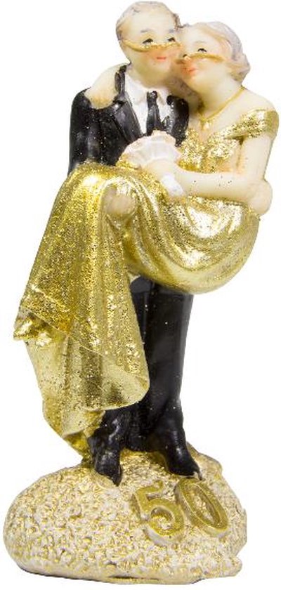 Trouwfiguurtje 50 jaar Goud