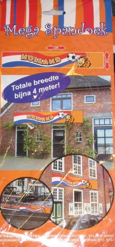 Mega spandoek Holland