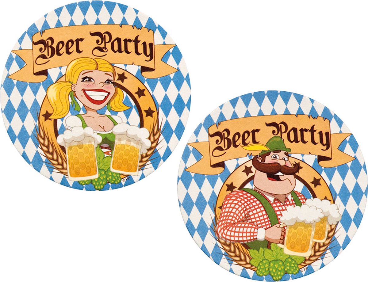 Bierviltjes 'Beer Party'