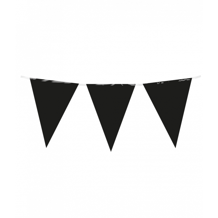 Slinger Vlaggenlijn  - Zwart