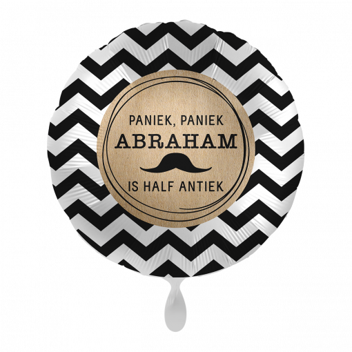 Helium Ballon Folieballon  Antiek Abraham 45cm