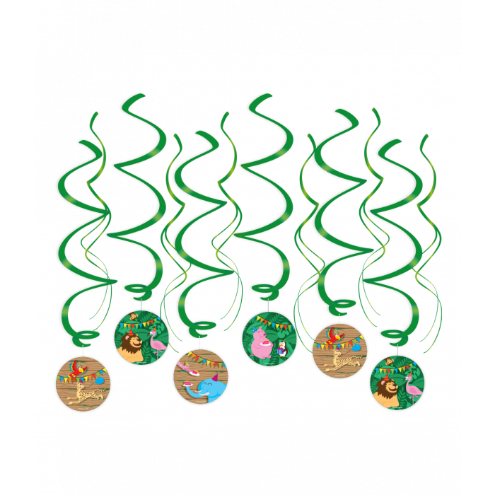Jungle hangdecoratie  Party Swirl