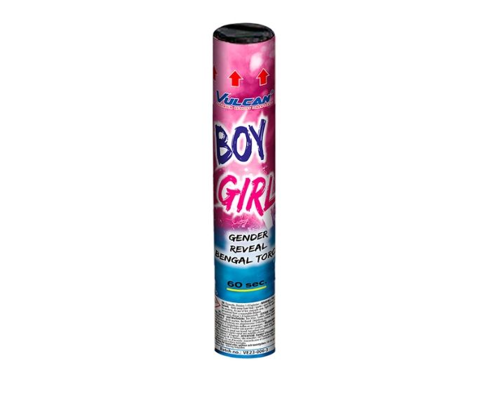 Bengal Torch Gender Reveal Blauw